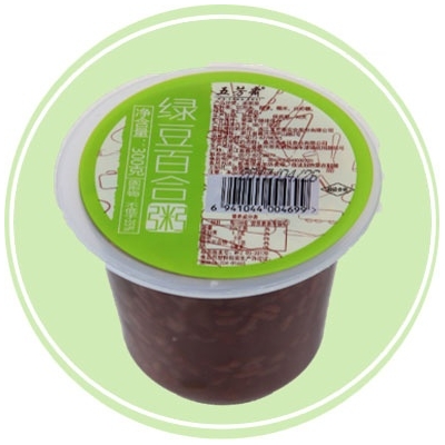 300克绿豆百合粥