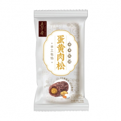 蛋黄肉松粢米饭团