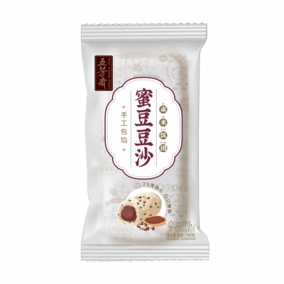 蜜豆豆沙粢米饭团